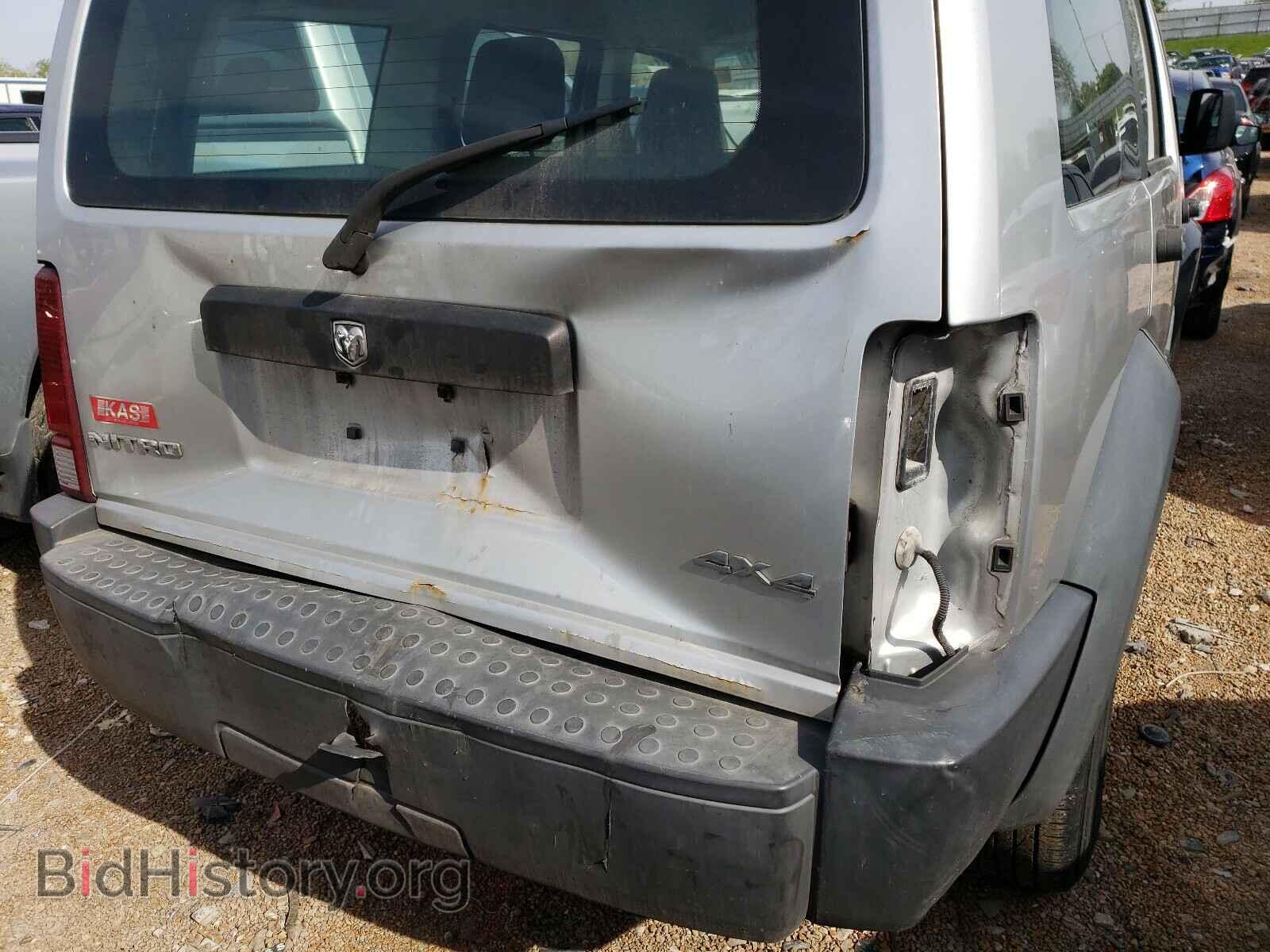 2007 DODGE NITRO - VIN: 1D8GU28K07W700436 - Фото 9