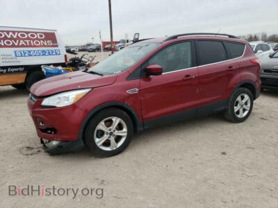2015 Ford ESCAPE Escape SE, red — VIN 1FMCU0GX2FUC74561, Copart