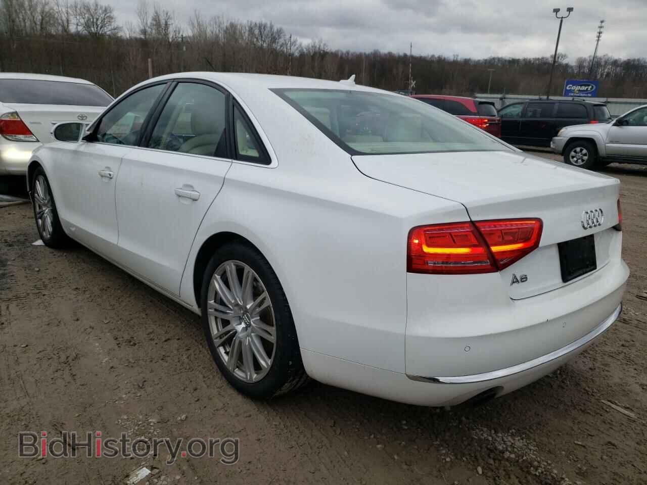 2013 AUDI A8 - VIN: WAUAGAFD5DN002798 - Фото 2
