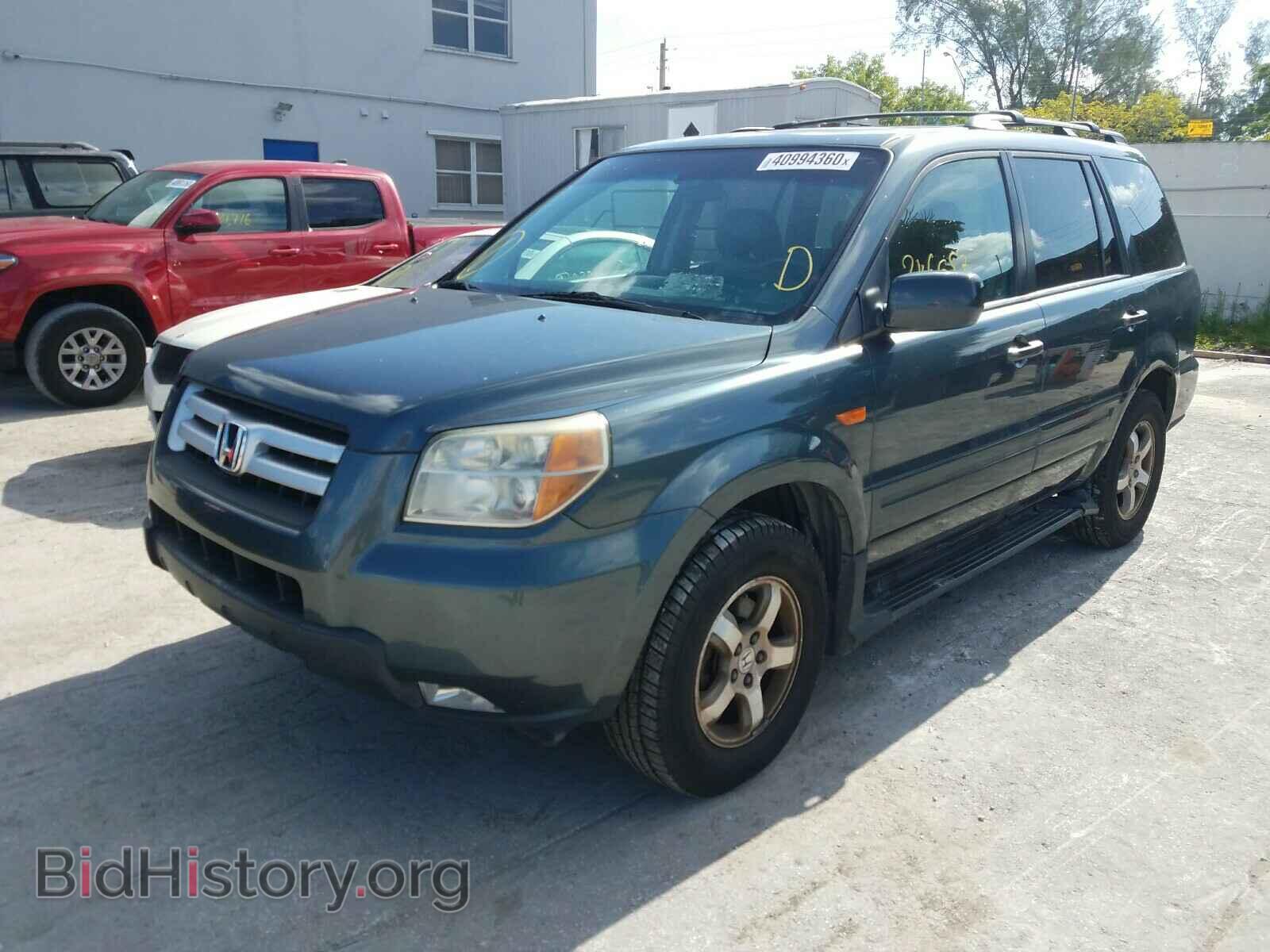 2006 HONDA PILOT - VIN: 5FNYF28786B030954 - Фото 2