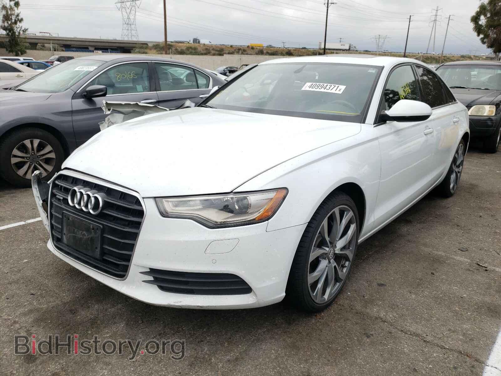 2013 AUDI A6 - VIN: WAUGFAFC0DN022185 - Photo 2