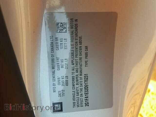 2013 CHEVROLET CAMARO - VIN: 2G1FA1E32D9176231 - Фото 10
