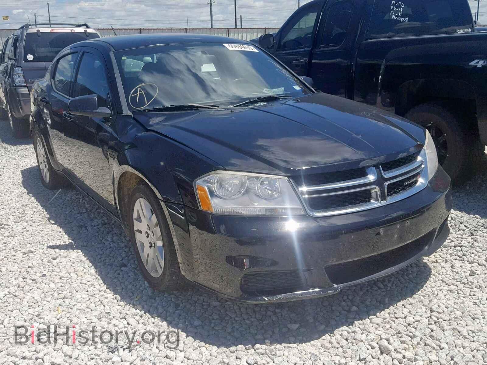 Photo 1C3CDZAB2DN628774 - DODGE AVENGER 2013