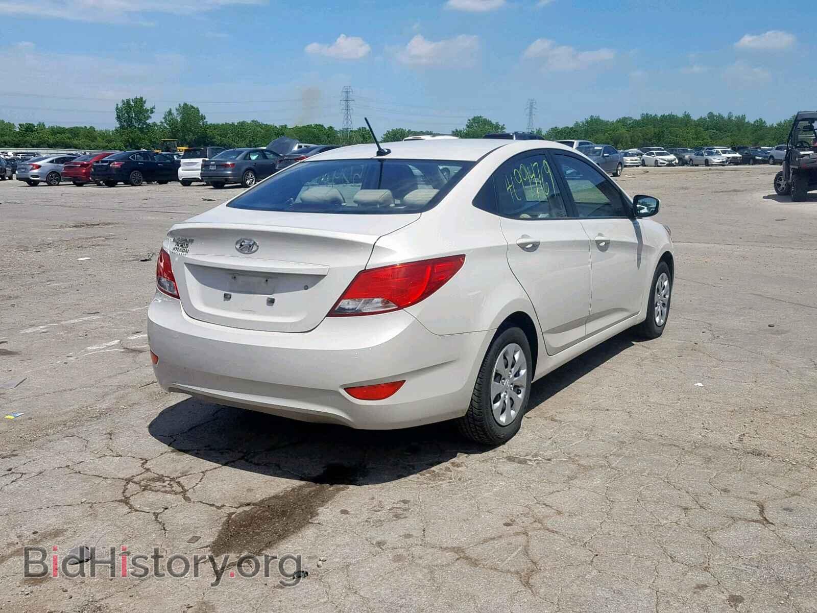 2017 HYUNDAI ACCENT - VIN: KMHCT4AE2HU190051 - Фото 4