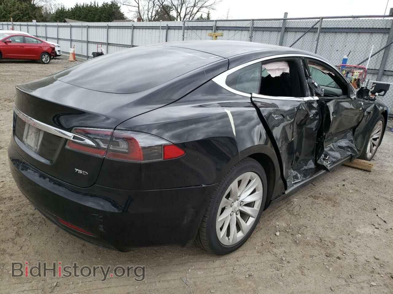 2017 TESLA MODEL S - VIN: 5YJSA1E21HF198560 - Фото 4