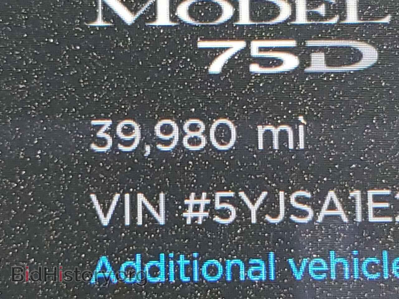 2017 TESLA MODEL S - VIN: 5YJSA1E21HF198560 - Фото 8