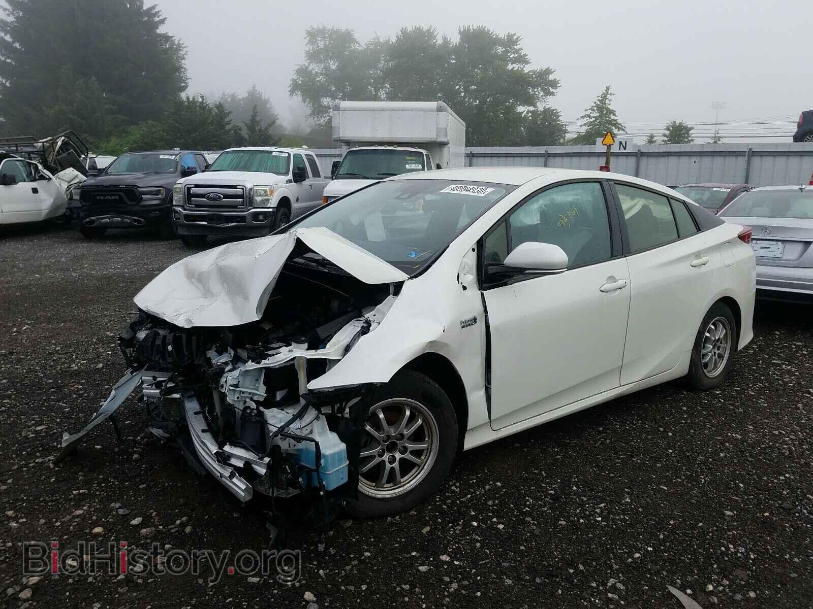 2017 TOYOTA PRIUS - VIN: JTDKARFP8H3035247 - Фото 2