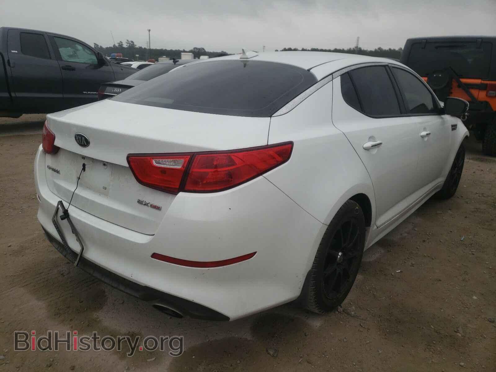 2015 KIA OPTIMA - VIN: 5XXGN4A77FG510937 - Фото 4