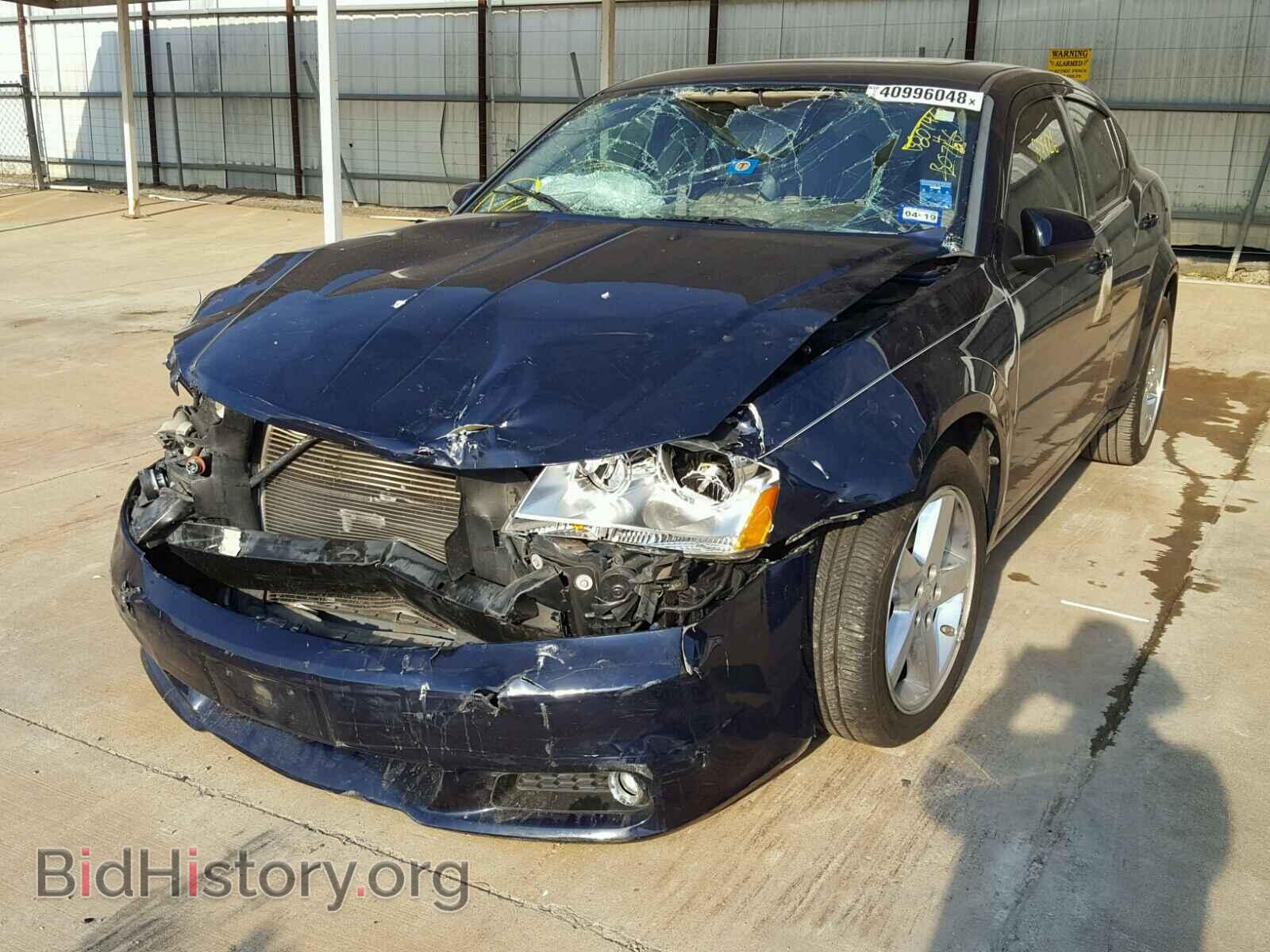 2013 DODGE AVENGER - VIN: 1C3CDZCB9DN616585 - Фото 2