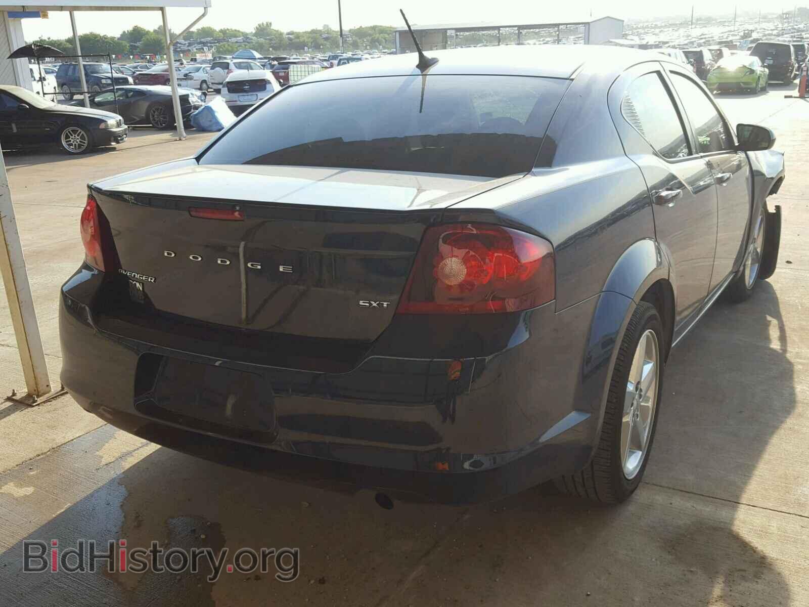 2013 DODGE AVENGER - VIN: 1C3CDZCB9DN616585 - Фото 4