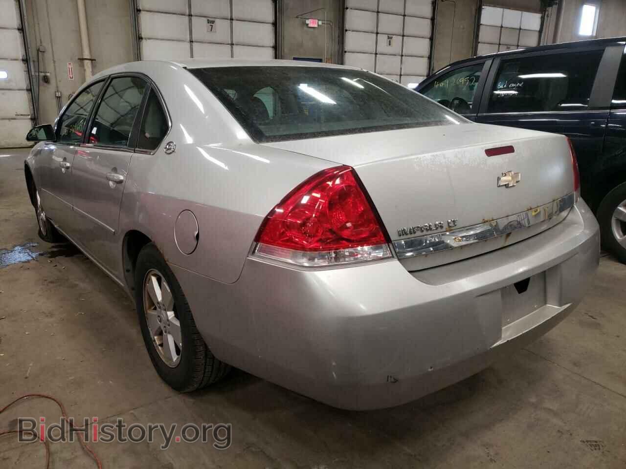 2006 CHEVROLET IMPALA - VIN: 2G1WT58K069221237 - Фото 3