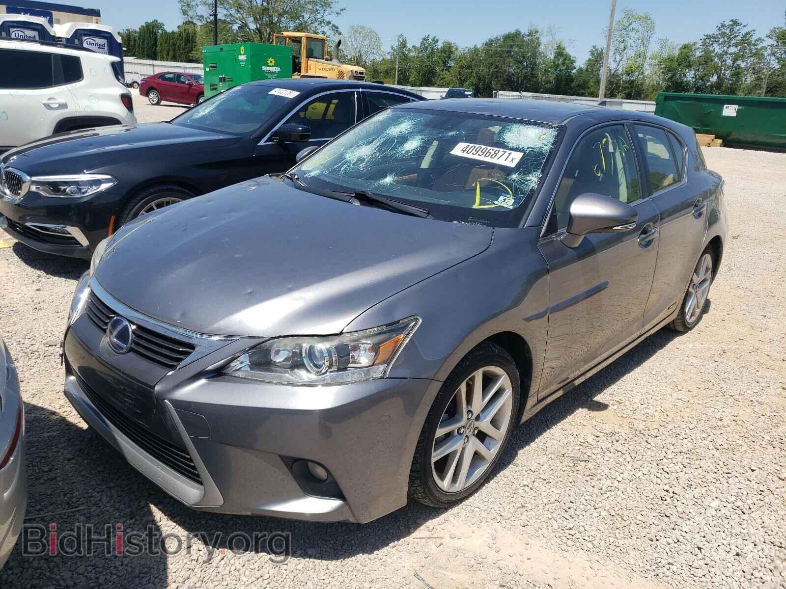 2014 LEXUS CT 200 - VIN: JTHKD5BH6E2199708 - Фото 2