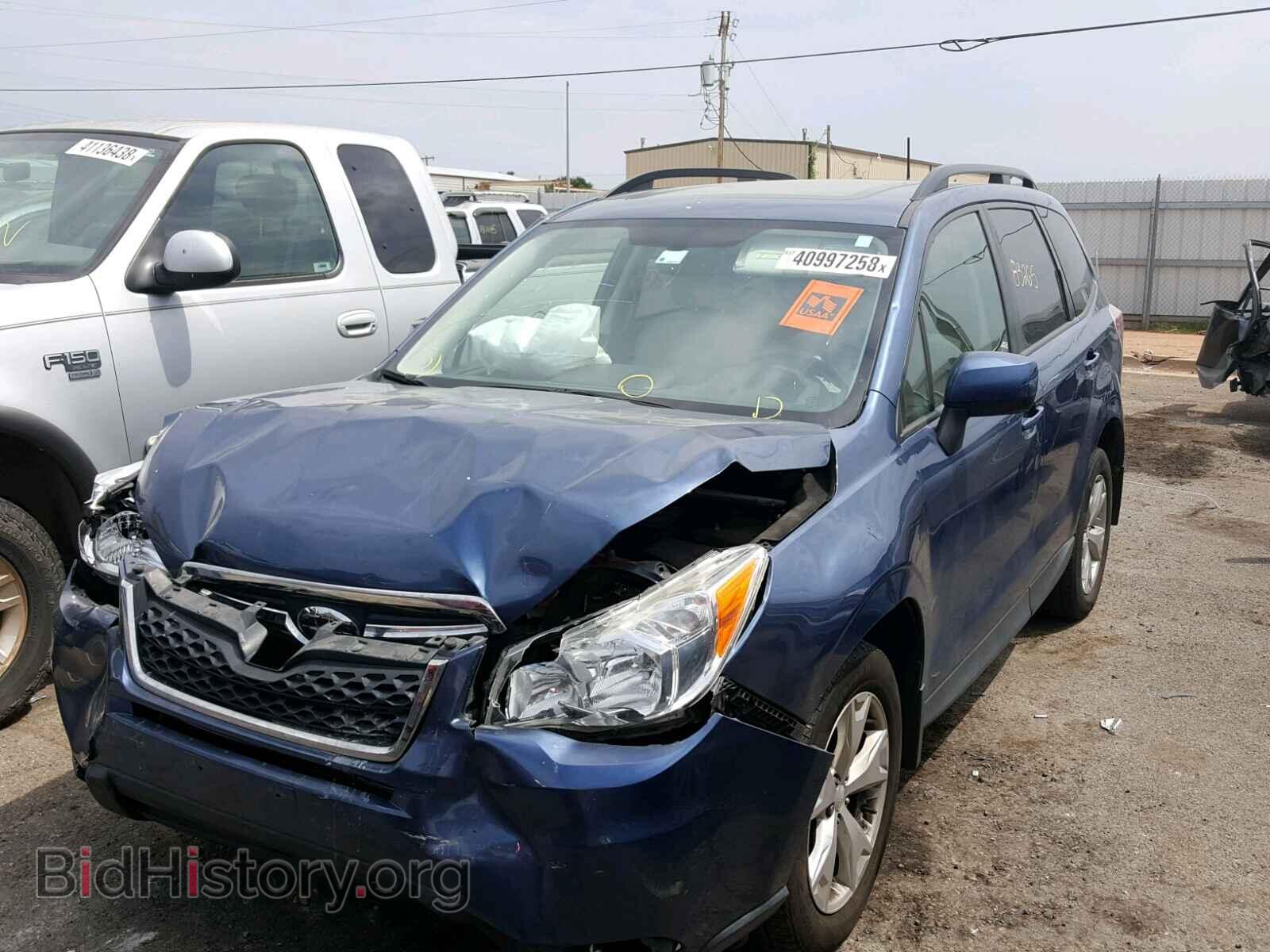 2014 SUBARU FORESTER - VIN: JF2SJAEC3EH414141 - Фото 2