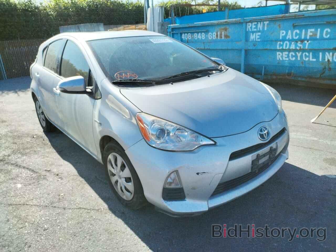 Photo JTDKDTB33E1064380 - TOYOTA PRIUS 2014