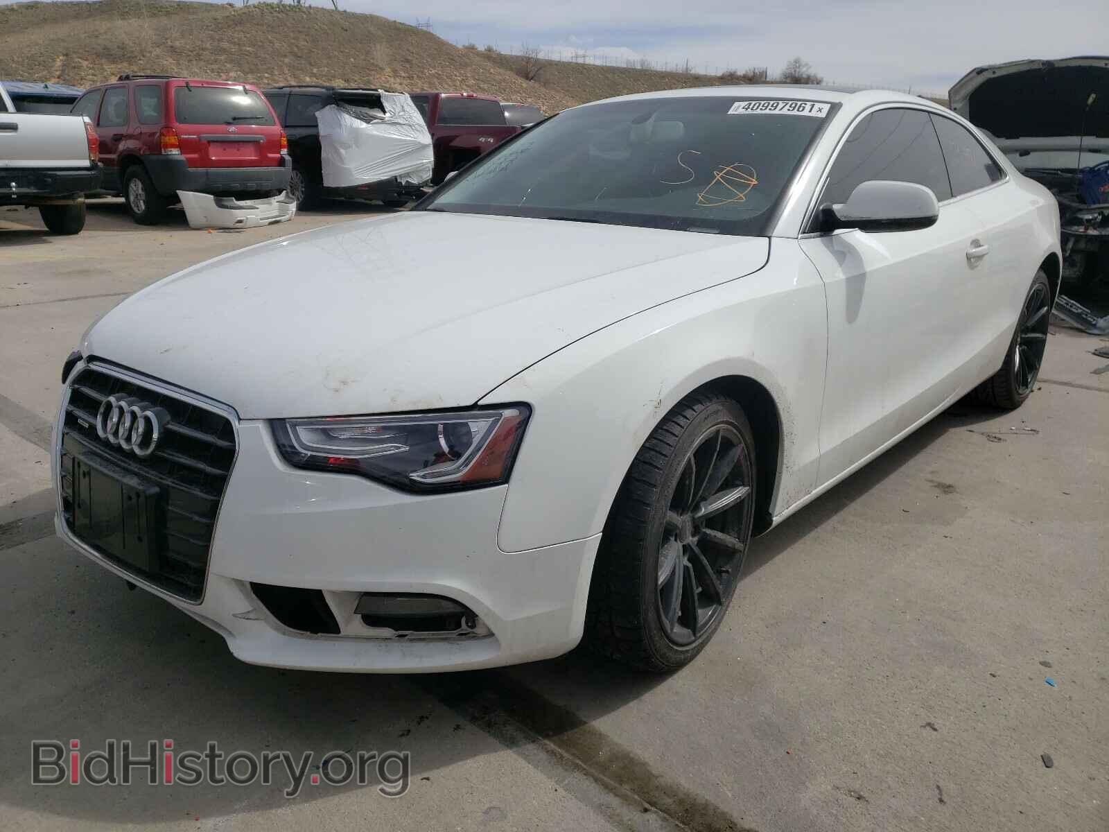 2015 AUDI A5 - VIN: WAUCFAFR3FA037423 - Фото 2