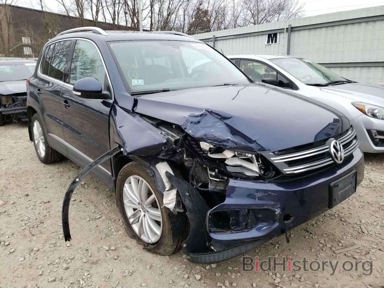 Фотография WVGBV7AX8GW522215 - VOLKSWAGEN TIGUAN 2016