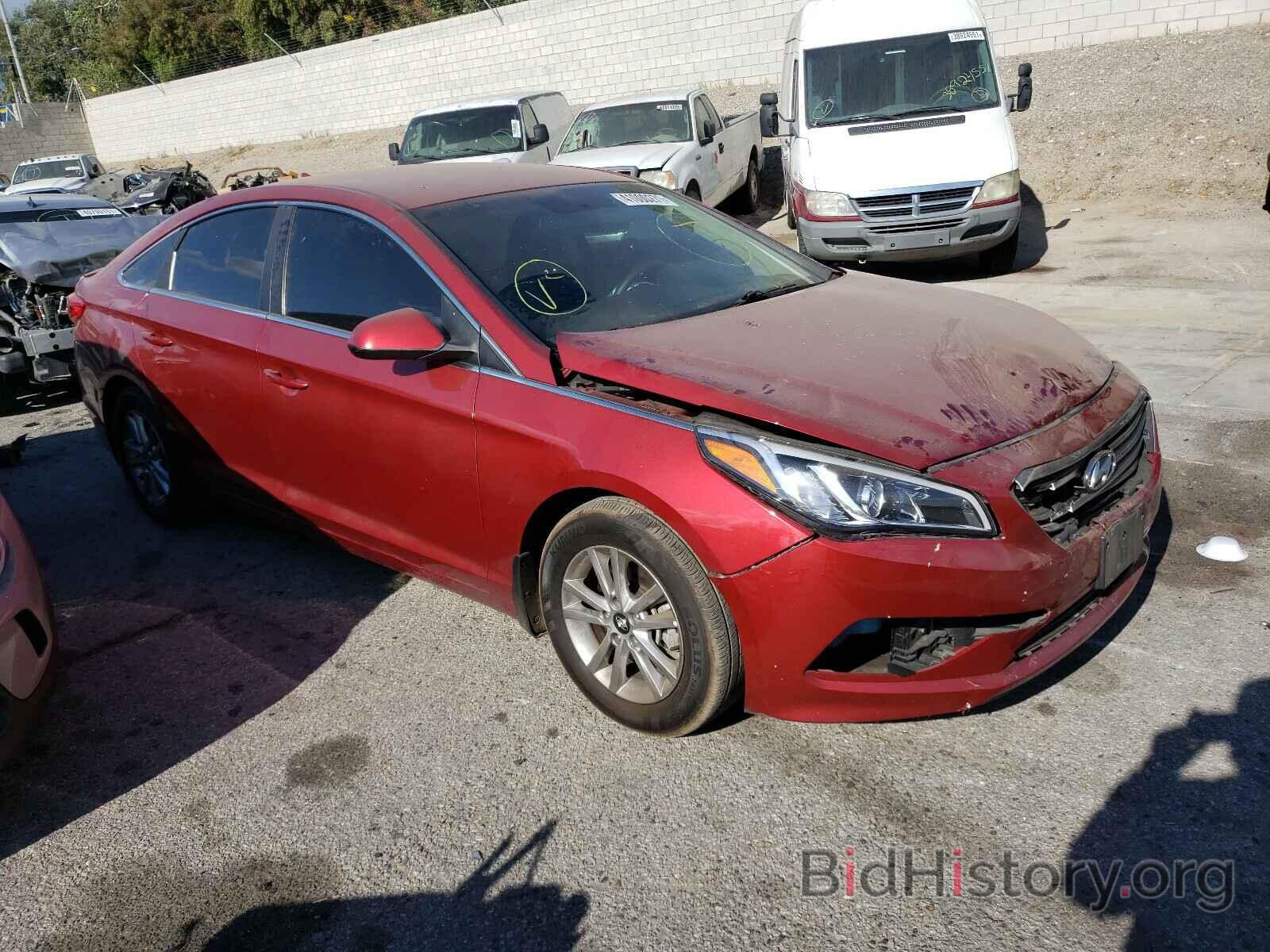 Фотография 5NPE24AF1GH388928 - HYUNDAI SONATA 2016