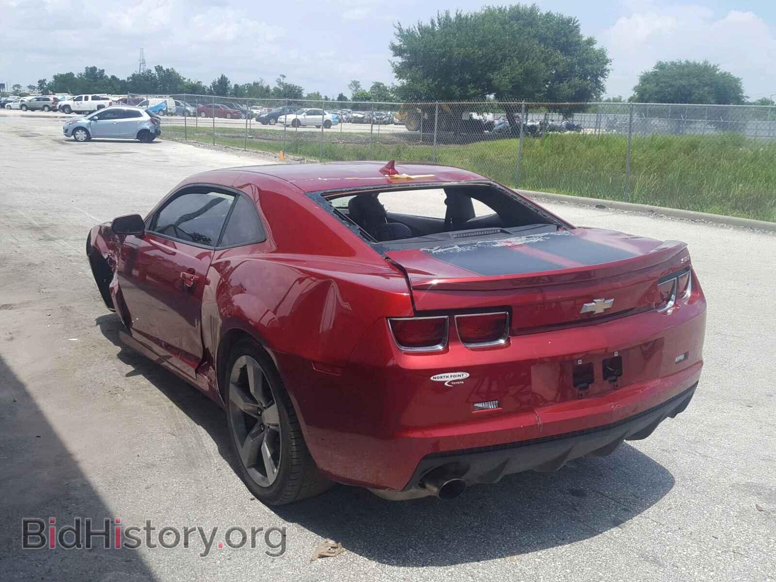 2012 CHEVROLET CAMARO - VIN: 2G1FJ1EJ2C9200802 - Фото 3
