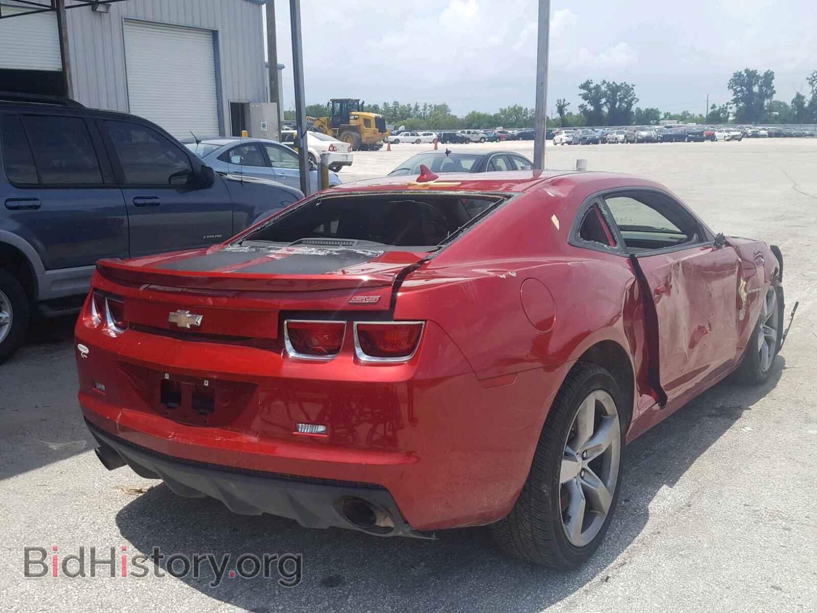 2012 CHEVROLET CAMARO - VIN: 2G1FJ1EJ2C9200802 - Фото 4