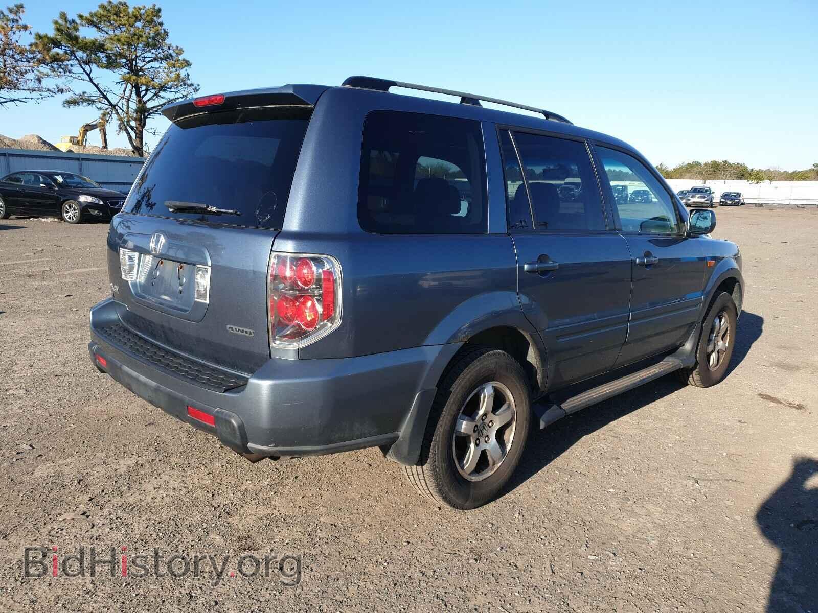 2007 HONDA PILOT - VIN: 2HKYF18527H536064 - Фото 4