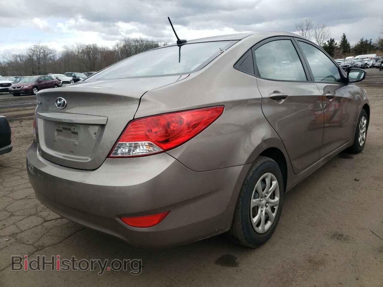 2012 HYUNDAI ACCENT - VIN: KMHCT4AE8CU250424 - Фото 4