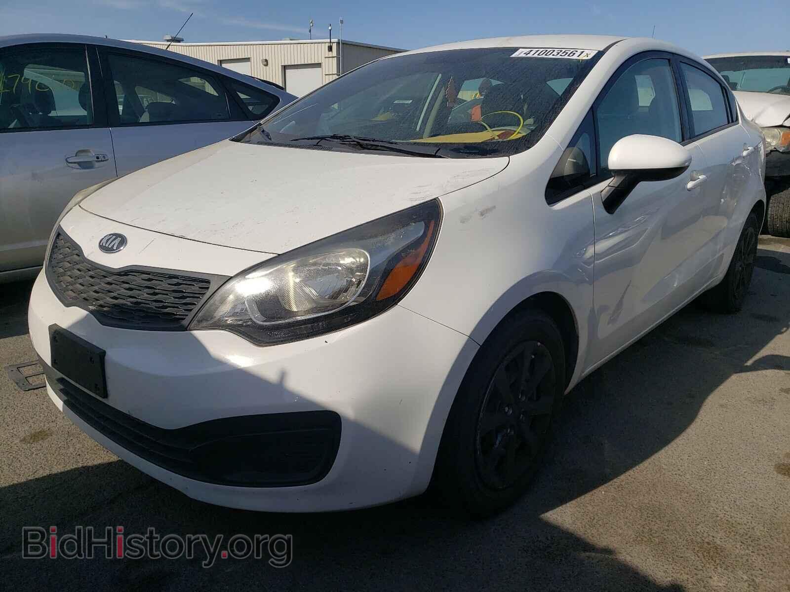 2013 KIA RIO - VIN: KNADM4A36D6163516 - Фото 2