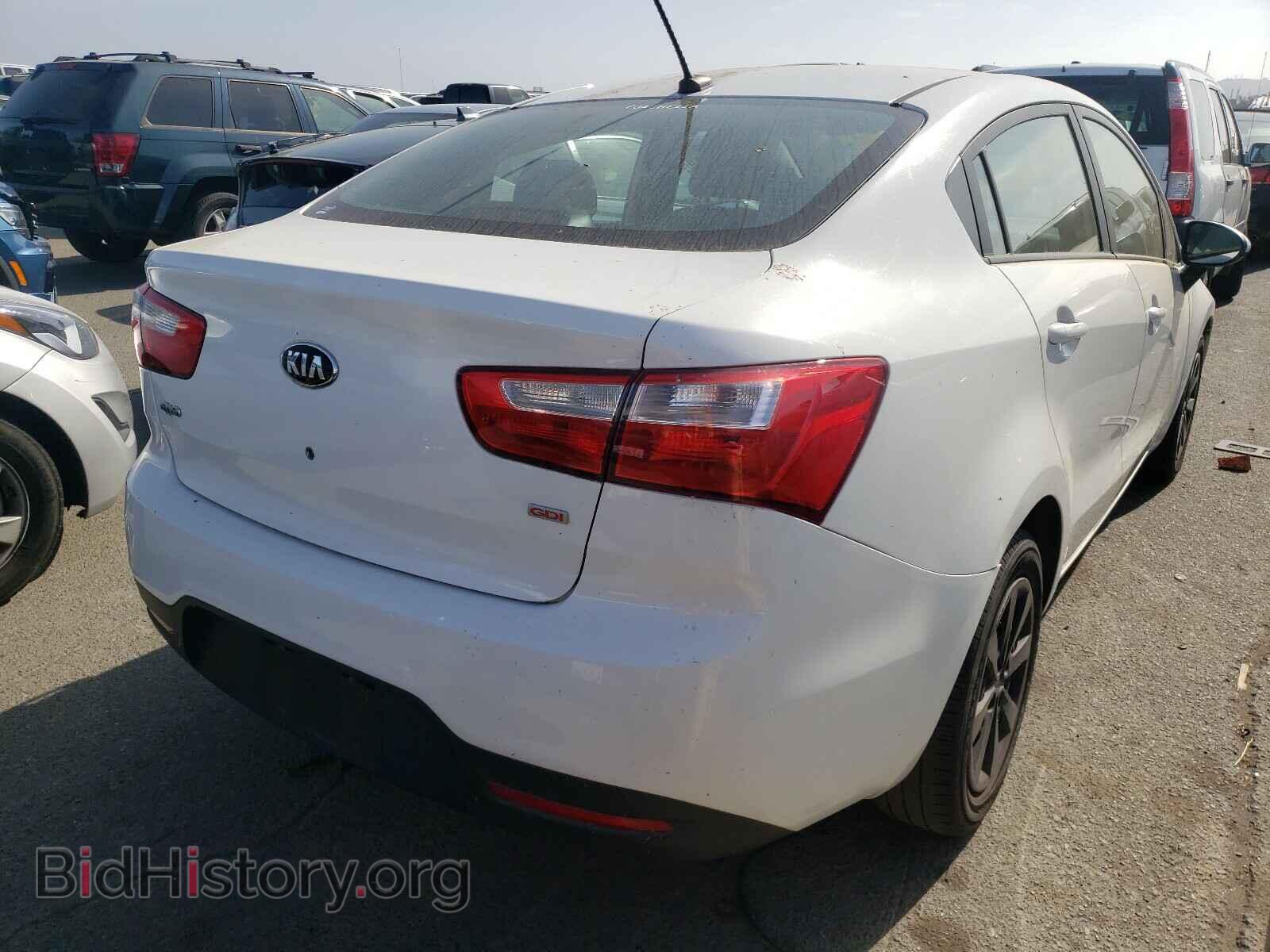 2013 KIA RIO - VIN: KNADM4A36D6163516 - Фото 4