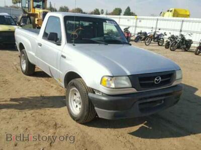 2002 Mazda B2300, silver — VIN 4F4YR12D02TM15004, Copart