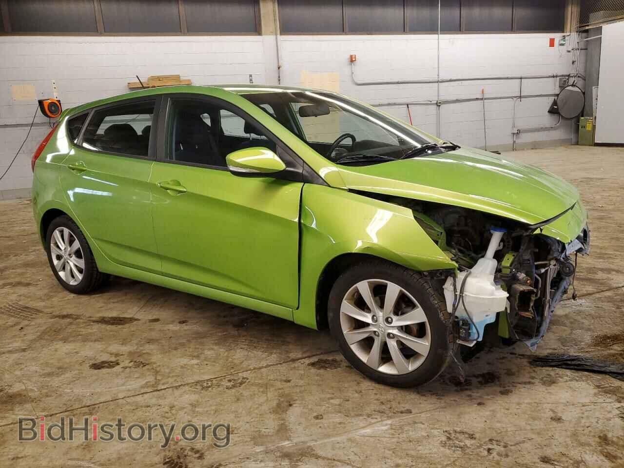 2013 HYUNDAI ACCENT - VIN: KMHCU5AE3DU109538 - Фото 4