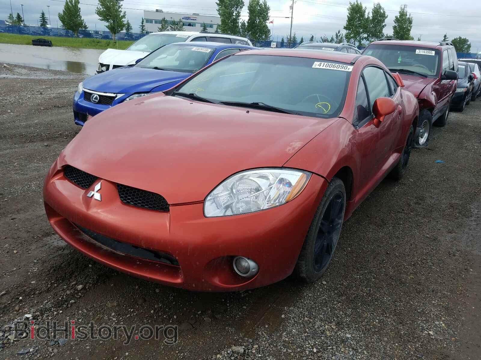 2008 MITSUBISHI ECLIPSE - VIN: 4A3AK34T28E601779 - Фото 2