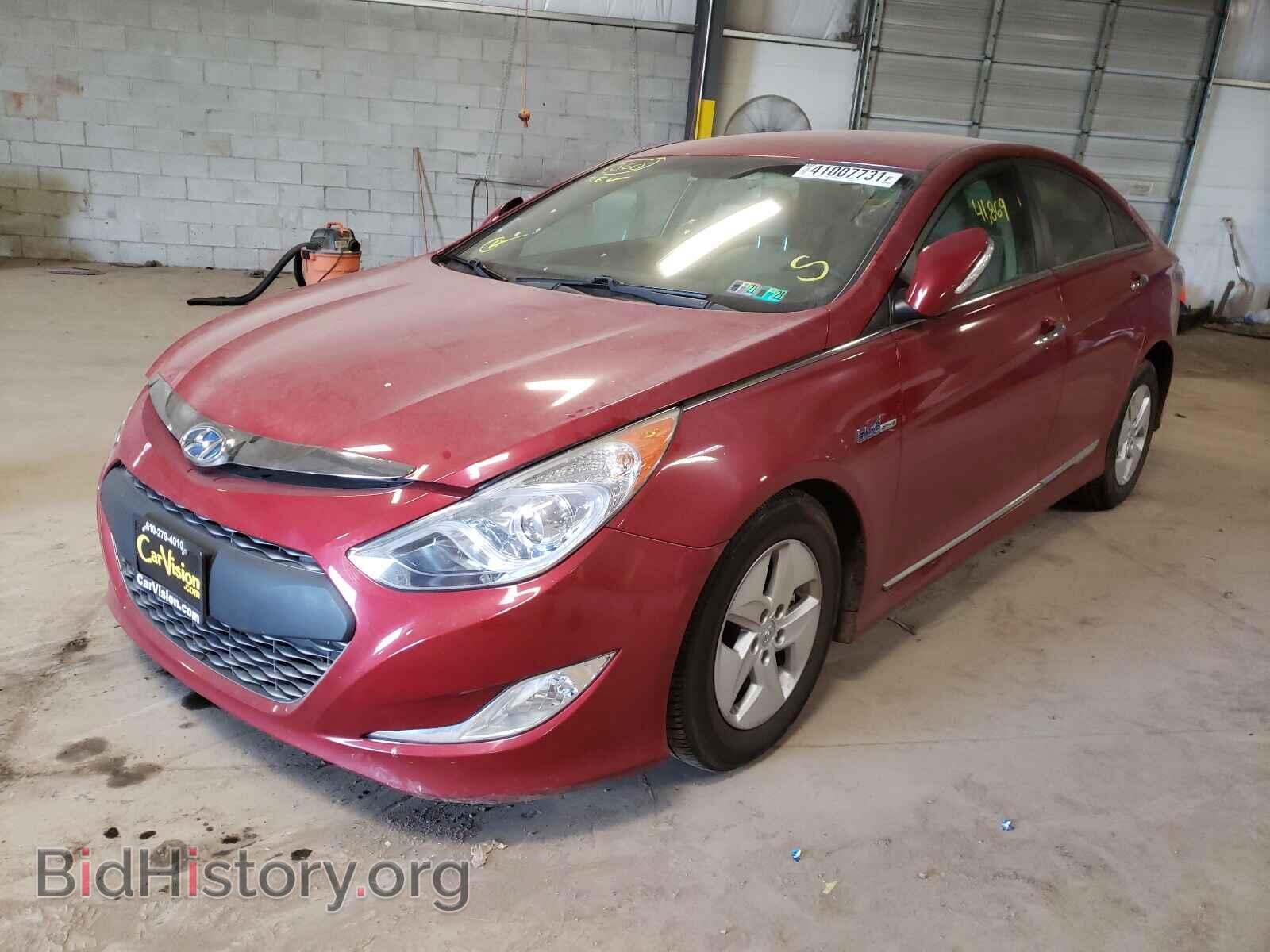2012 HYUNDAI SONATA - VIN: KMHEC4A47CA038082 - Фото 2