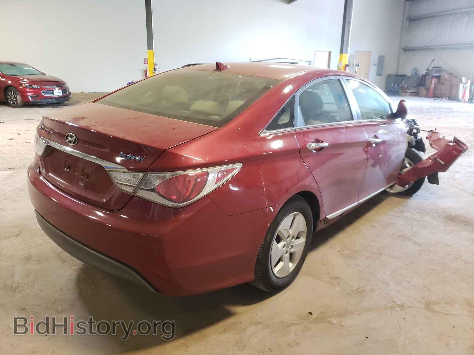 2012 HYUNDAI SONATA - VIN: KMHEC4A47CA038082 - Фото 4