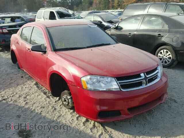 Фотография 1C3CDZAB6EN130403 - DODGE AVENGER 2014