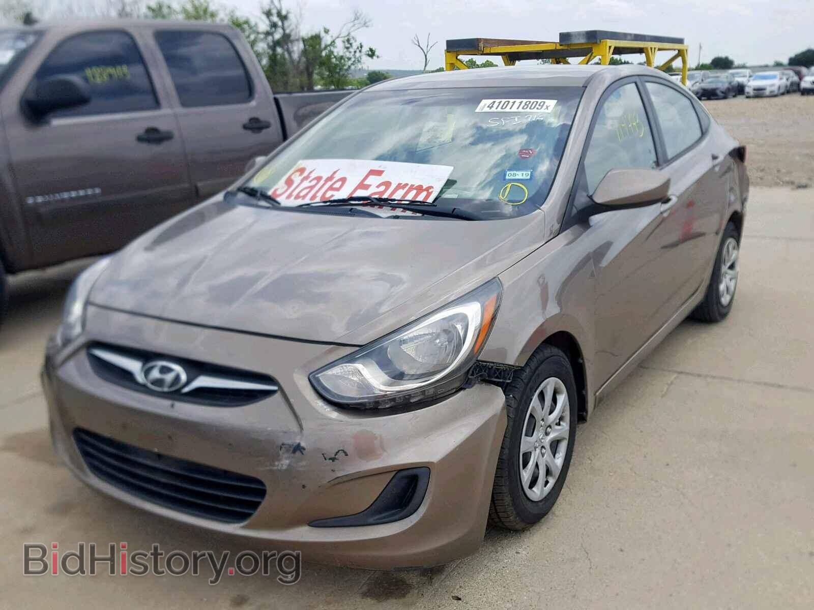 2014 HYUNDAI ACCENT - VIN: KMHCT4AE1EU659559 - Фото 2