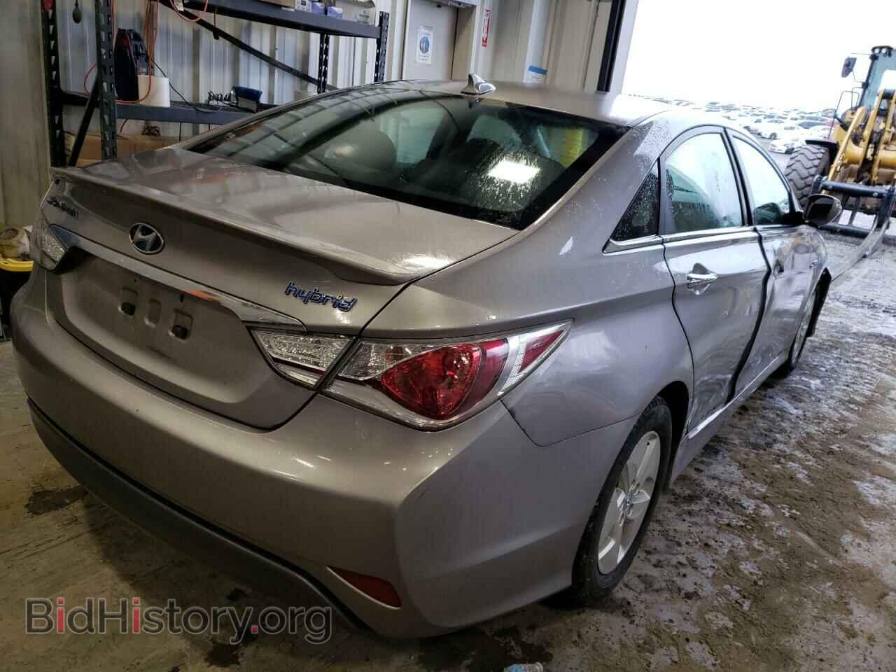 2012 HYUNDAI SONATA - VIN: KMHEC4A48CA033103 - Фото 4