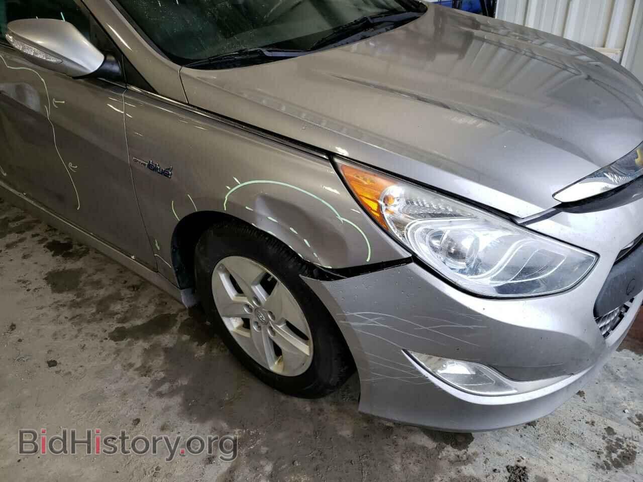 2012 HYUNDAI SONATA - VIN: KMHEC4A48CA033103 - Фото 9