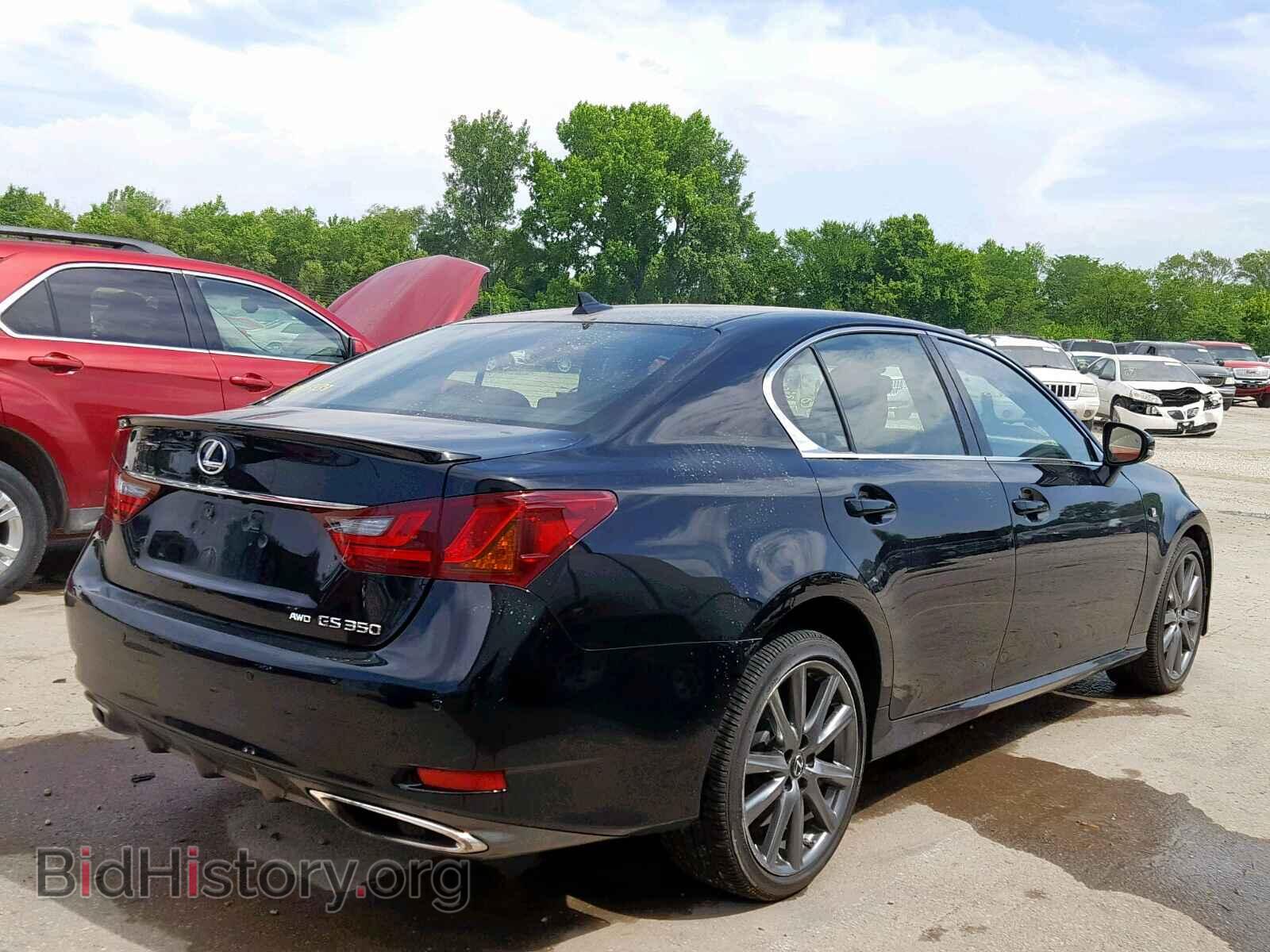 2013 LEXUS GS350 - VIN: JTHCE1BL3D5004286 - Фото 4
