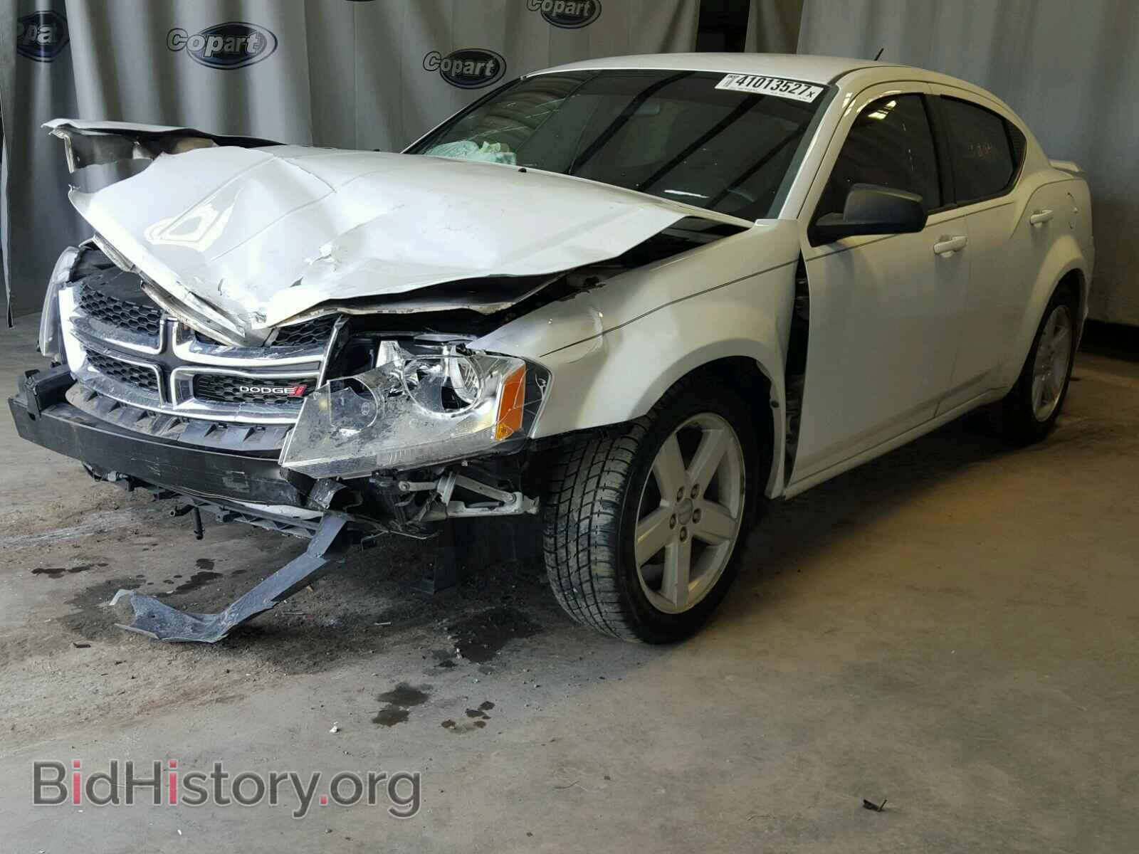 2013 DODGE AVENGER - VIN: 1C3CDZAB7DN644484 - Photo 2