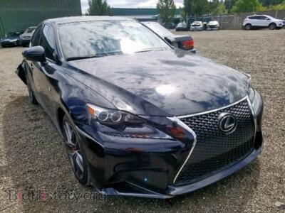 2014 Lexus IS IS 350, black — VIN JTHCE1D29E5003343, Copart