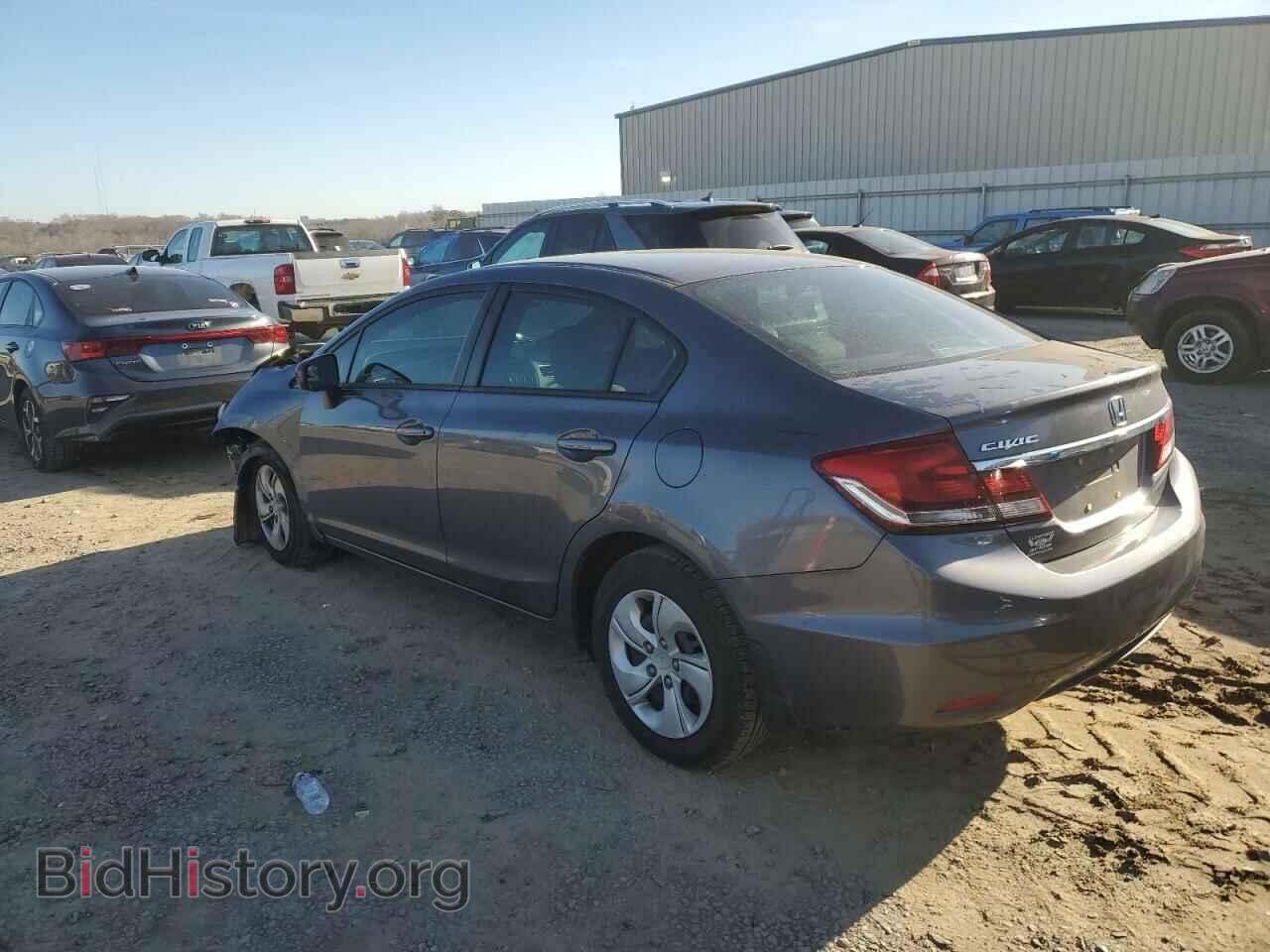 2014 HONDA CIVIC - VIN: 2HGFB2F57EH530683 - Фото 2