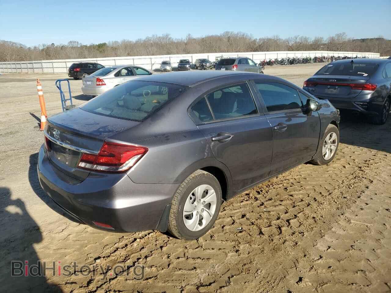 2014 HONDA CIVIC - VIN: 2HGFB2F57EH530683 - Фото 3