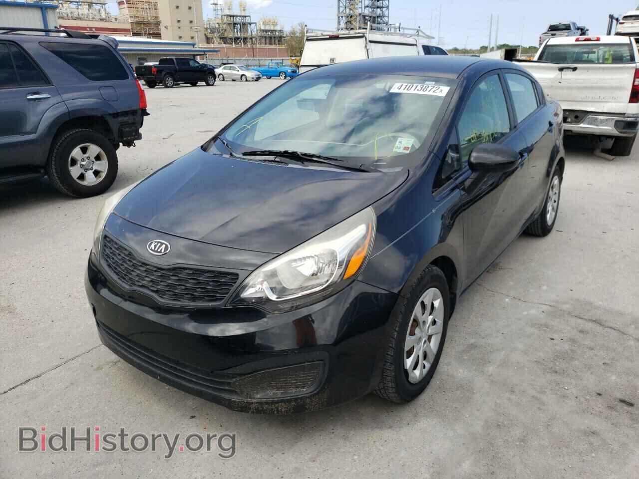 2012 KIA RIO - VIN: KNADM4A30C6086592 - Фото 2