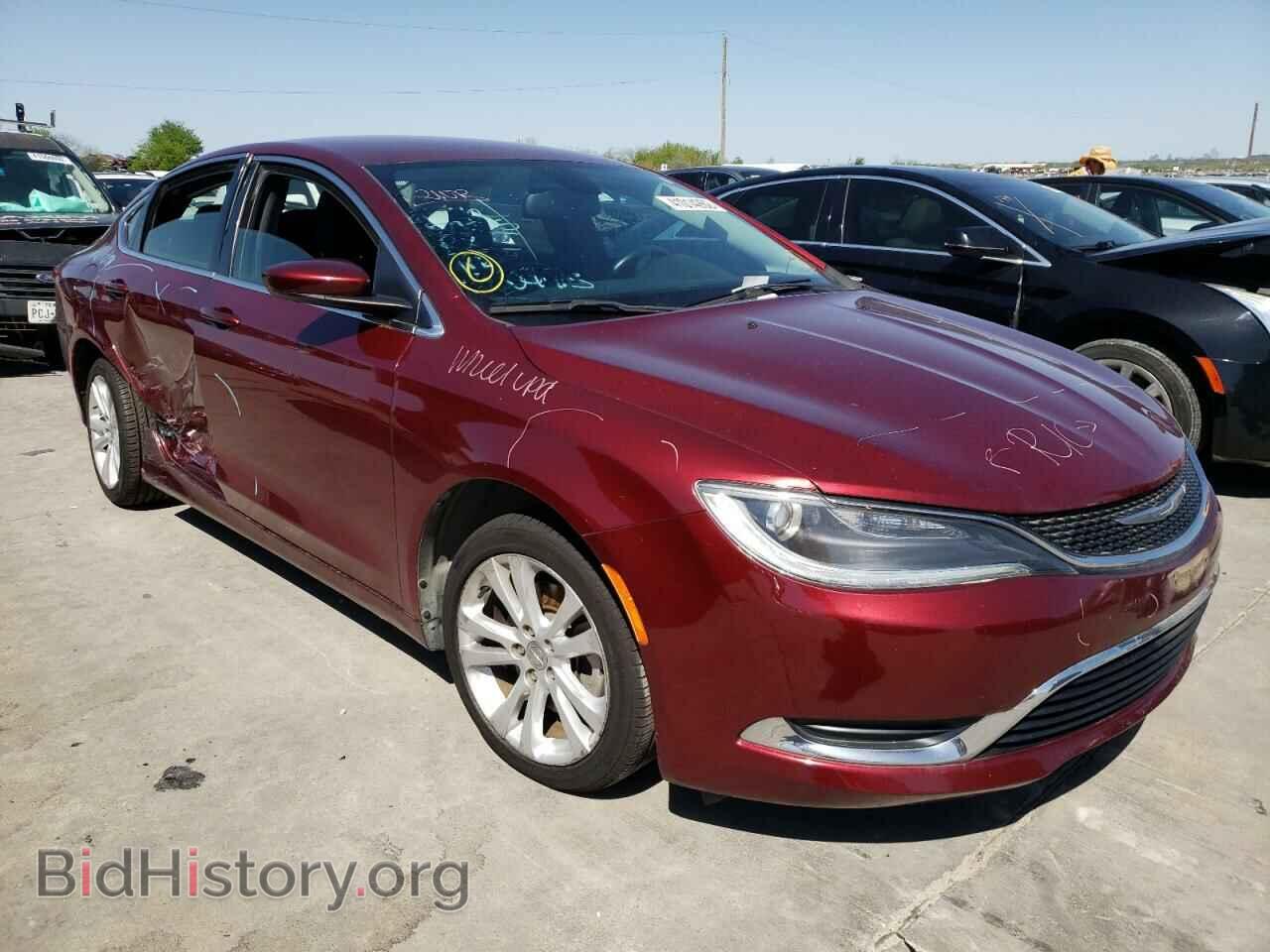 Фотография 1C3CCCAB7FN670375 - CHRYSLER 200 2015