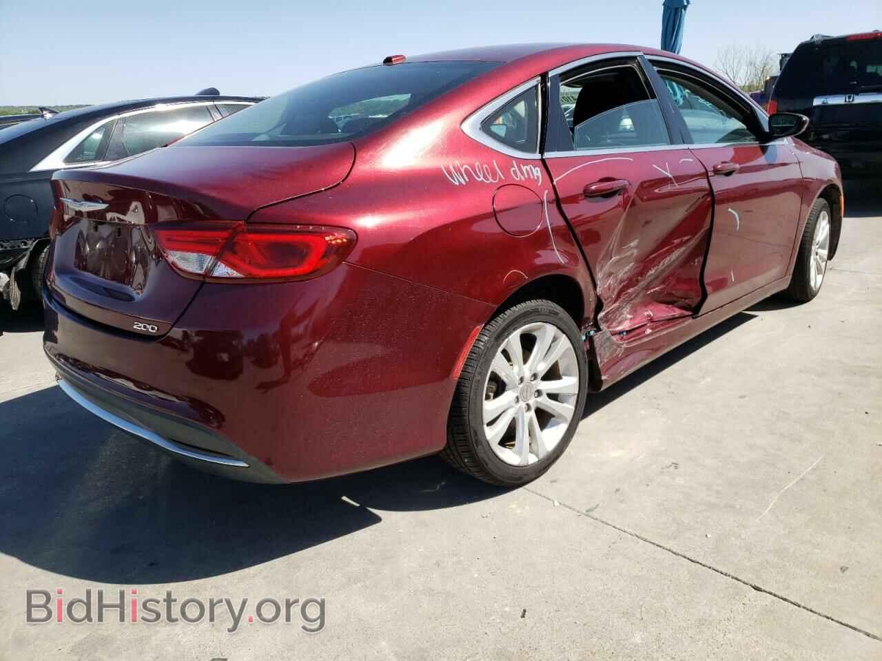 2015 CHRYSLER 200 - VIN: 1C3CCCAB7FN670375 - Фото 4