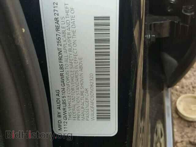 2013 AUDI A6 - VIN: WAUGFAFC5DN082320 - Photo 10