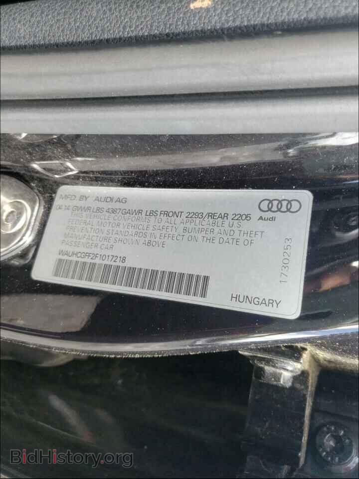 2015 AUDI A3 - VIN: WAUHCGFF2F1017218 - Photo 10