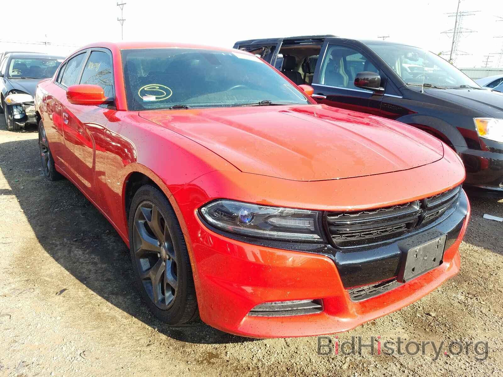 Photo 2C3CDXHG5FH866992 - DODGE CHARGER 2015