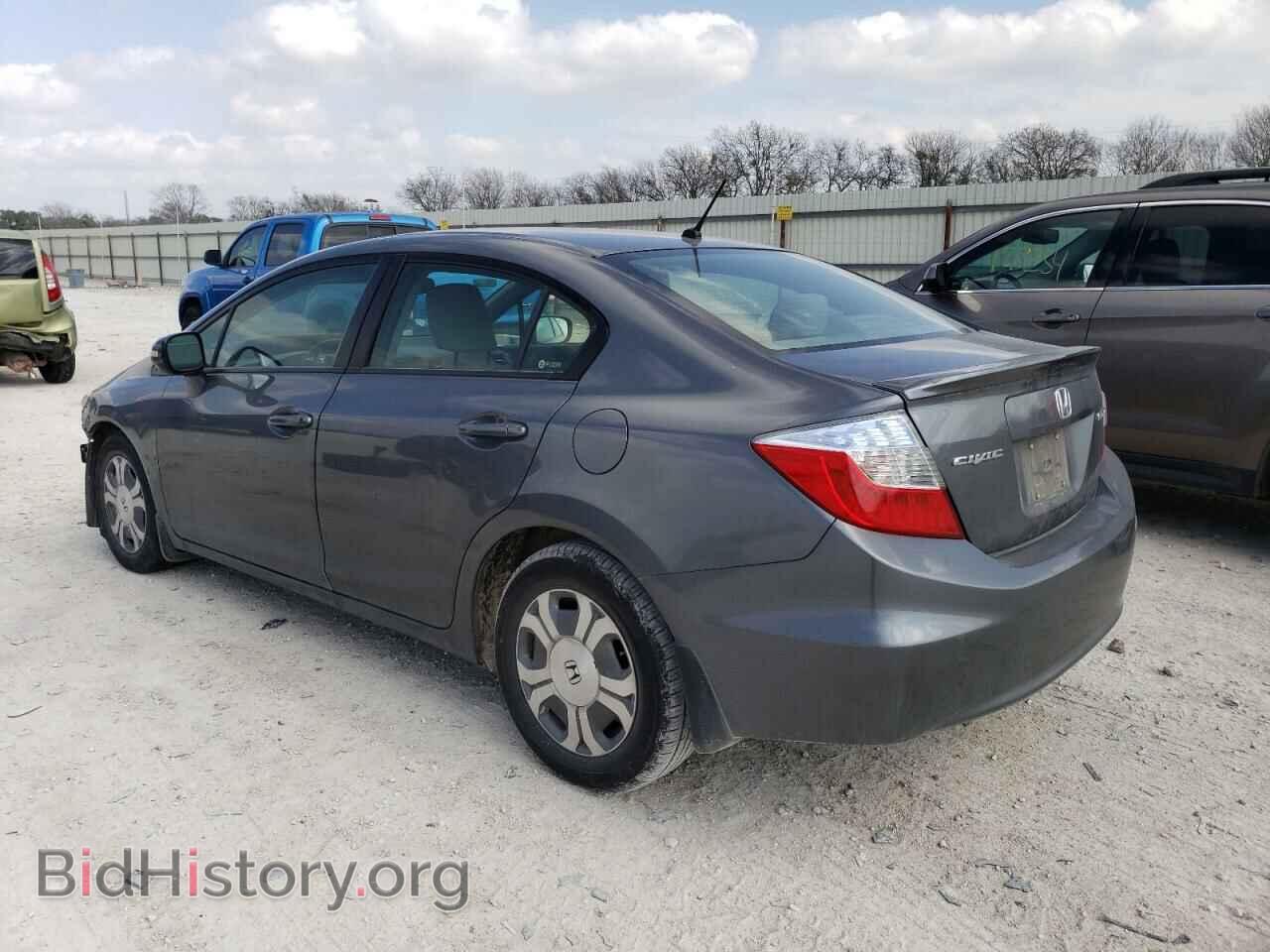2012 HONDA CIVIC - VIN: JHMFB4F28CS009847 - Фото 2