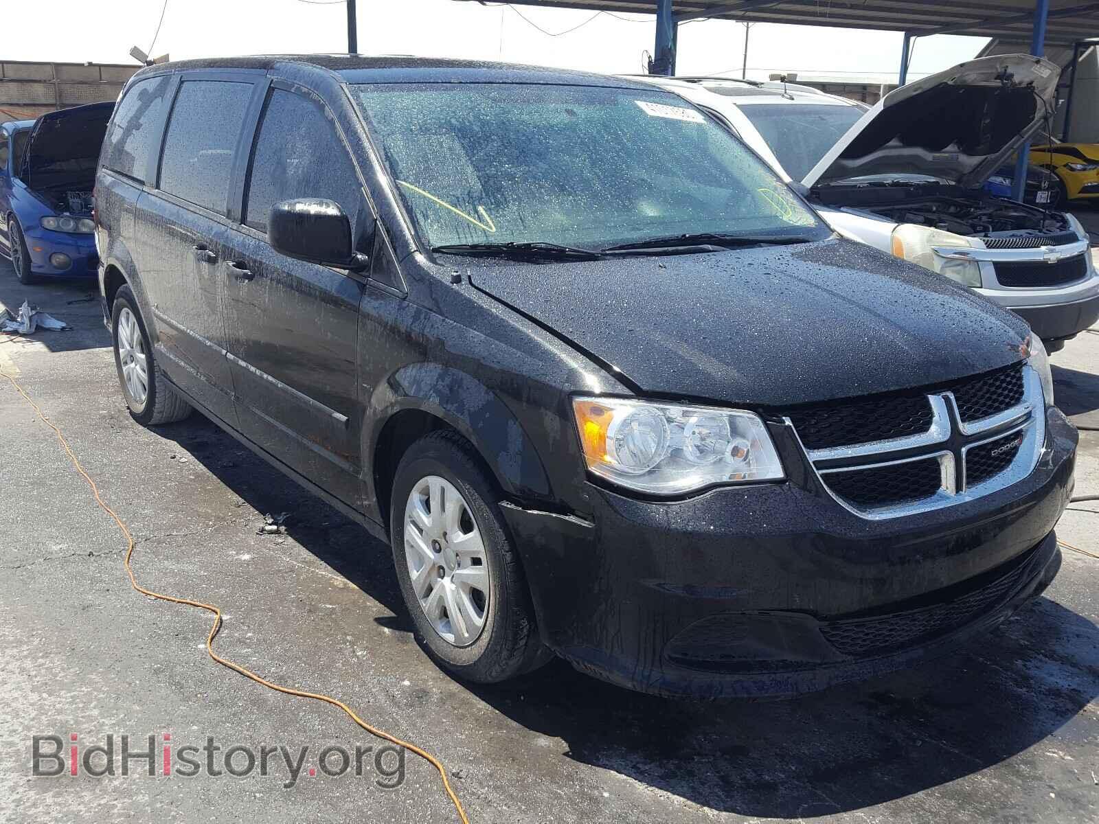 Фотография 2C4RDGBG2GR401368 - DODGE CARAVAN 2016