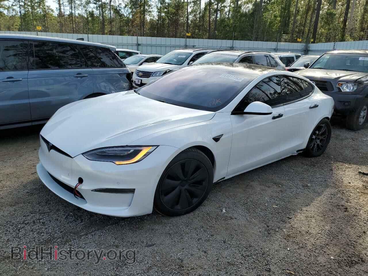 Photo 5YJSA1E55MF429285 - TESLA MODEL S 2021